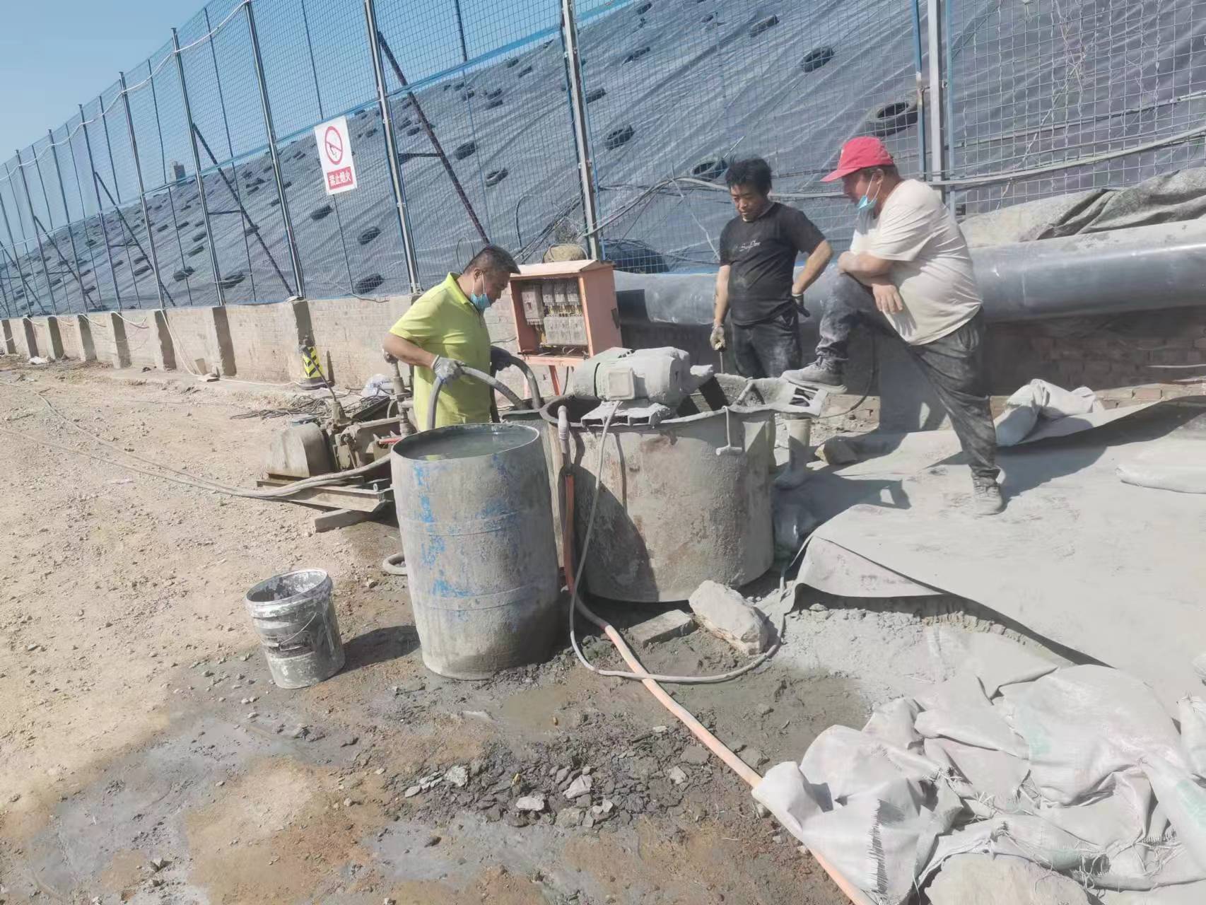 井陉袖阀管注浆